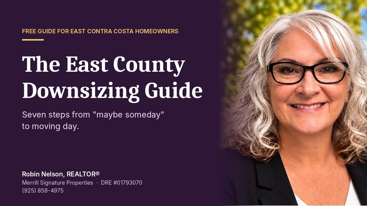 The East County Downsizing Guide cover